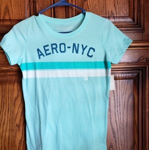 NWT Aeropostale womens t shirt blue